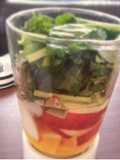 Green Smoothie with Kinako (roasted soy flour)