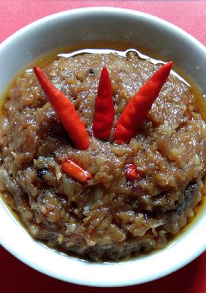 Foto resep Sambal goreng pedas durian