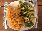 A picture of vegetable macaroni