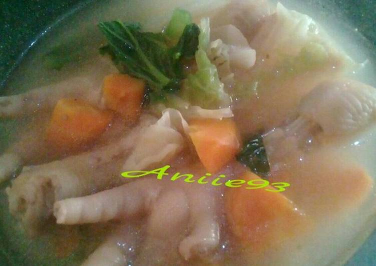 Resep 32》Sup Ceker si kurcill Anti Gagal