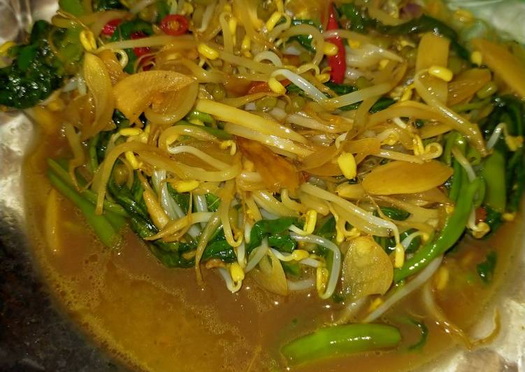 YUK DICOBA! Resep Rahasia Tumis kangkung kecambah pedas