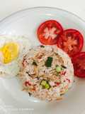Nasi Goreng Teri Kecombrang