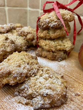 How To Make Apple crumble cookies which Delicious