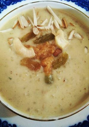 A picture of Jaggery Kheer.
