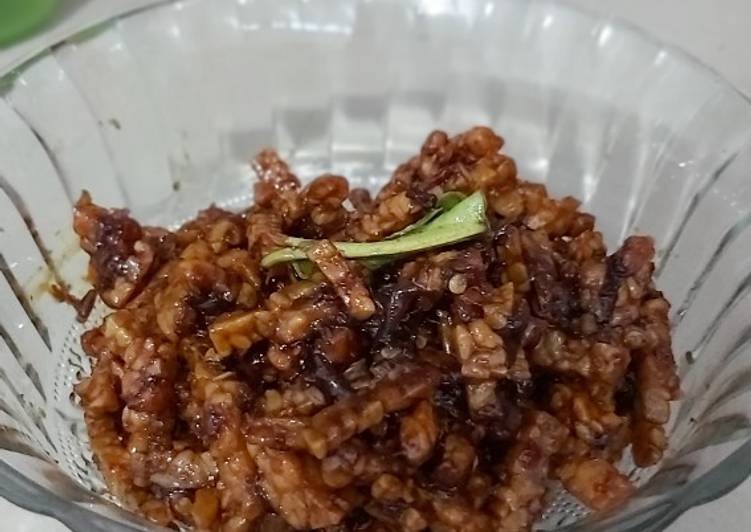 Cara Membuat Kering tempe, Sempurna