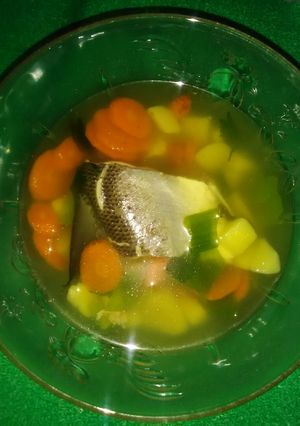 Foto resep Mpasi 8 bln sup ikan bandeng simpel tnp blender