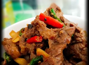 Foto resep Sapi Lada Hitam Saori