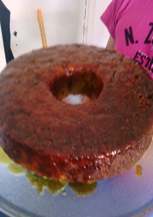 Una foto de Budín de pan a la Tizi