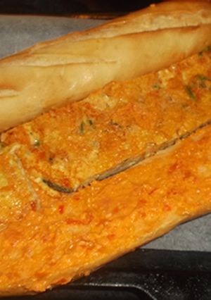 Una foto de Bocadillo de claras de huevo