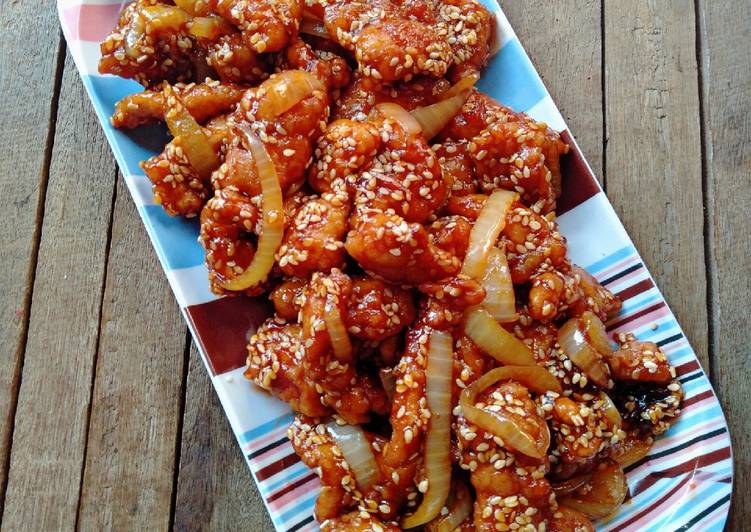 Resep Chicken Crispy Pedes Yang Maknyuss