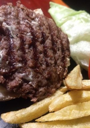 Una foto de Hamburguesas caseras a la mostaza