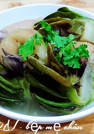 Hình của món Bông Atisô hầm giò heo.