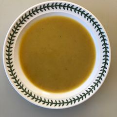 A picture of Curried Parsnip Soup from the cupboard.