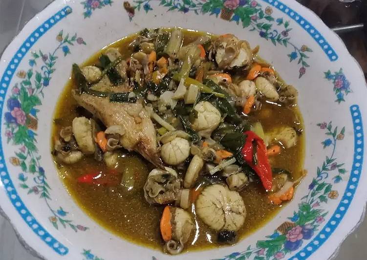 BIKIN NAGIH! Resep Rahasia Tumis kerang scallop pedas