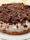 Cheesecake banana e cioccolato