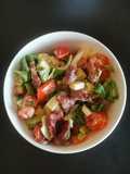 Salade aux gésier de volaille