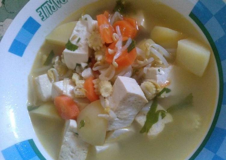 Sup Tahu Simple & Murah