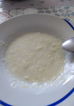 Una foto de Crema de elote 🌽