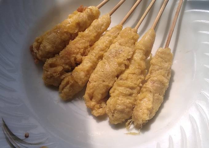 Sate Telur Gulung