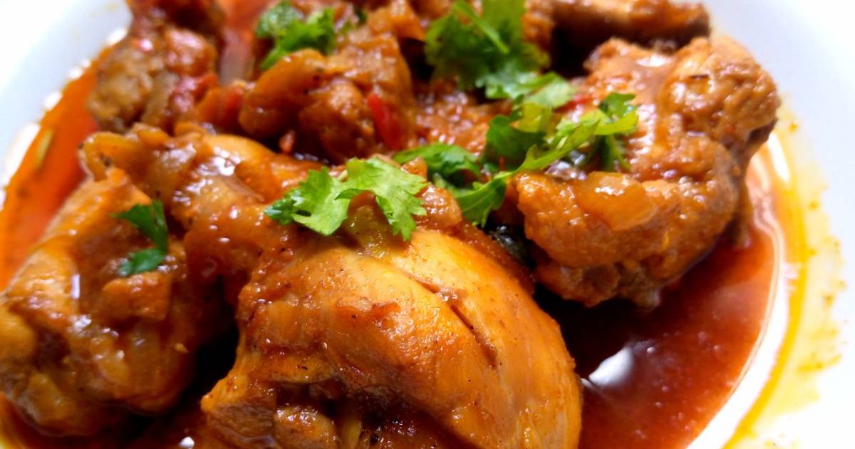 Dhaba style chicken curry Recipe by Anamta Azeem - Cookpad