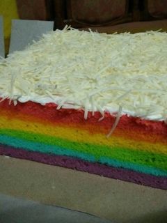 Foto resep Bolu kukus pelangi