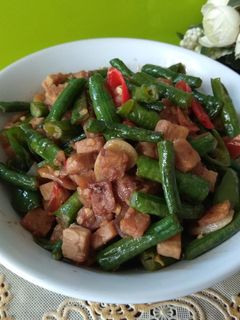 Foto resep Oseng Kacang Panjang Tempe Semangit