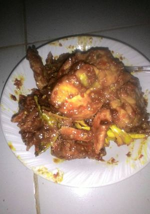 Foto resep Ayam Rica"- giLa hot LeveL 35 😱😱😱