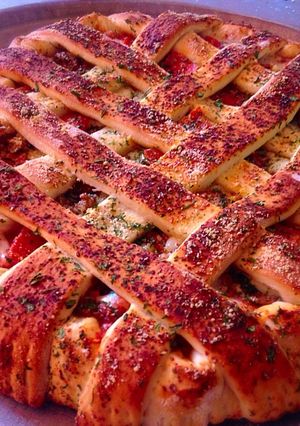 Una foto de Pizza tarta (pizztarta)