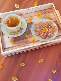 عکسی از دستور دمنوش بهار نارنج و گل محمدی