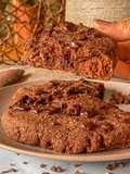 Maxi cookie-brownie sin gluten al micro