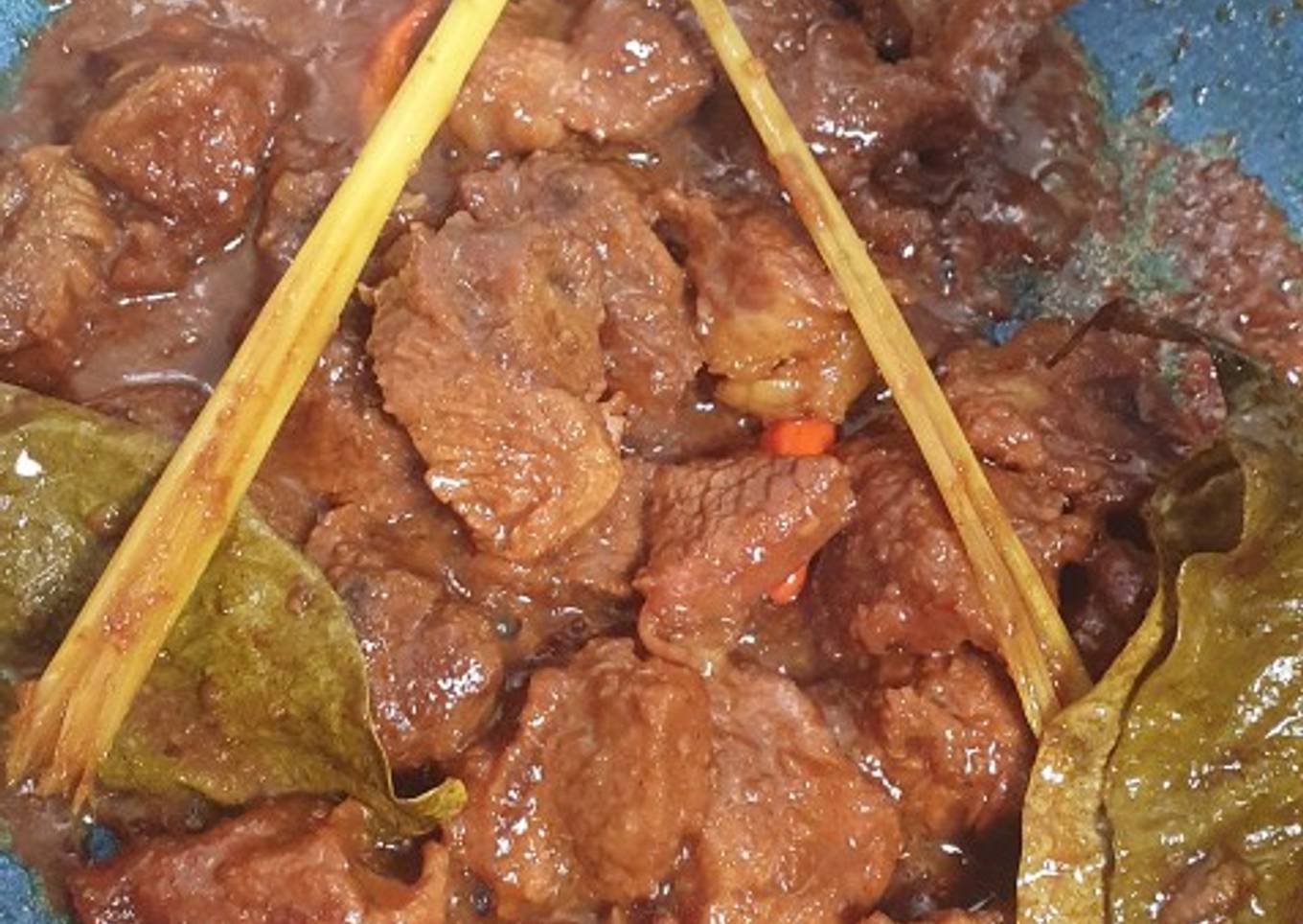 Rendang Daging Jawa