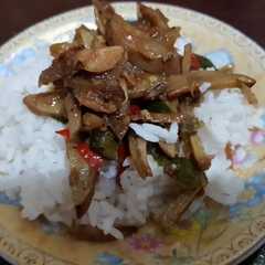 รูปของ Tumis saori teri jengkol