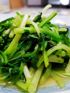 蒜香炒A仔菜 的食譜成品照片