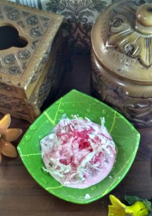 Foto resep Es serut jeli rumput laut #ketopad_cp_minuman