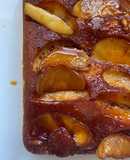 Torta de manzana invertida matera