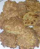 Galletas de avena y manzana
