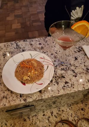 A picture of Shrimp and Chicken Fried Rice.