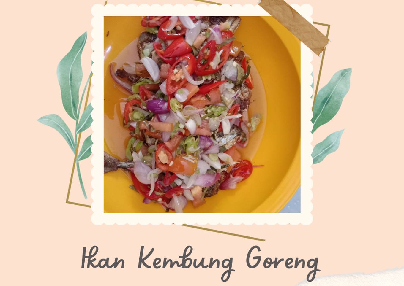 Cumi goreng dari Sambal Matah