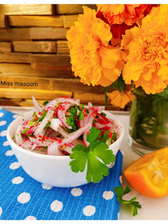عکسی از دستور سالاد کباب گرجستانی