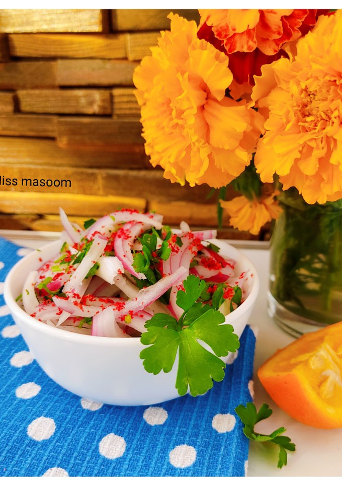 عکسی از دستور سالاد کباب گرجستانی