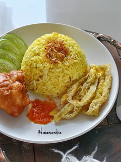 Foto resep Nasi Kuning Ayam Crispy