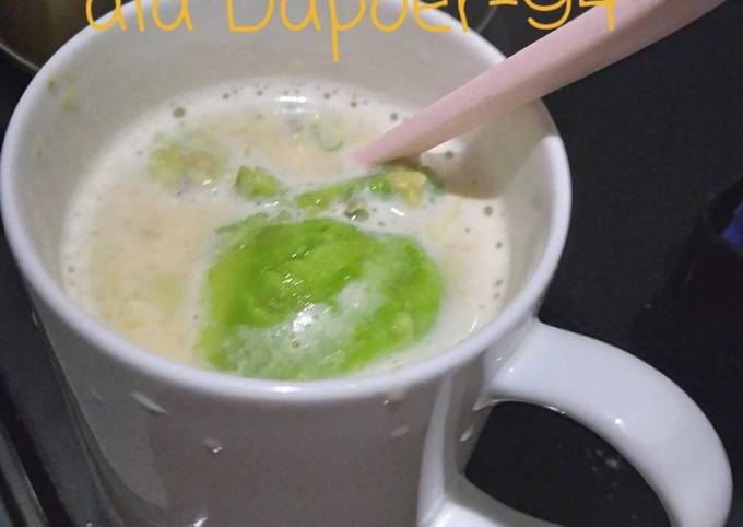 Alpukat kocok susu ala Dapoer-94