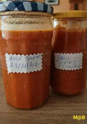 Une photo de Sauce tomates en bocaux au Cook Expert😋😋😋 #cookexpertmagimix