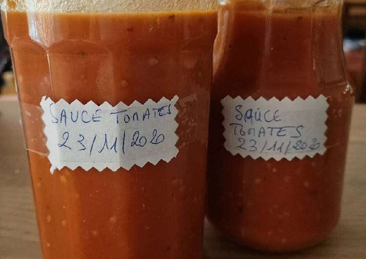 Sauce tomates en bocaux au Cook Expert...😋😋😋