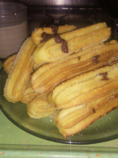 Una foto de Churros en casa