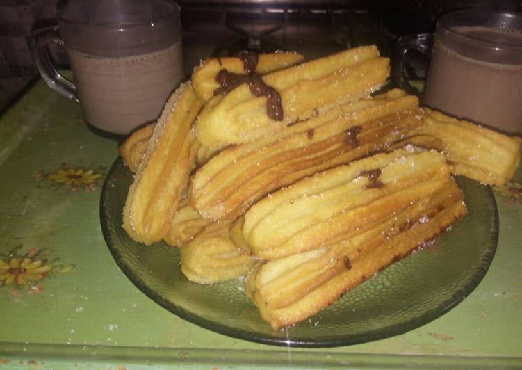 Churros en casa