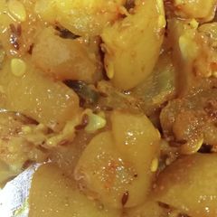 A picture of Tinde ki sabji.
