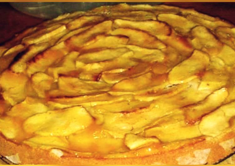 Bizcocho con manzanas