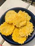 Queso 🧀 en galletas!! 1 solo ingrediente, 5 minutos! Es pec ta cu la res 😋😋apto Keto