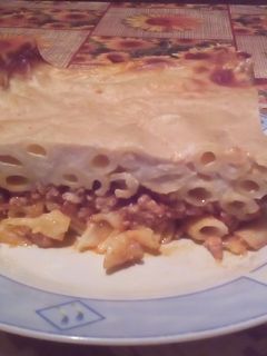 Görög rakott tészta recept fotója